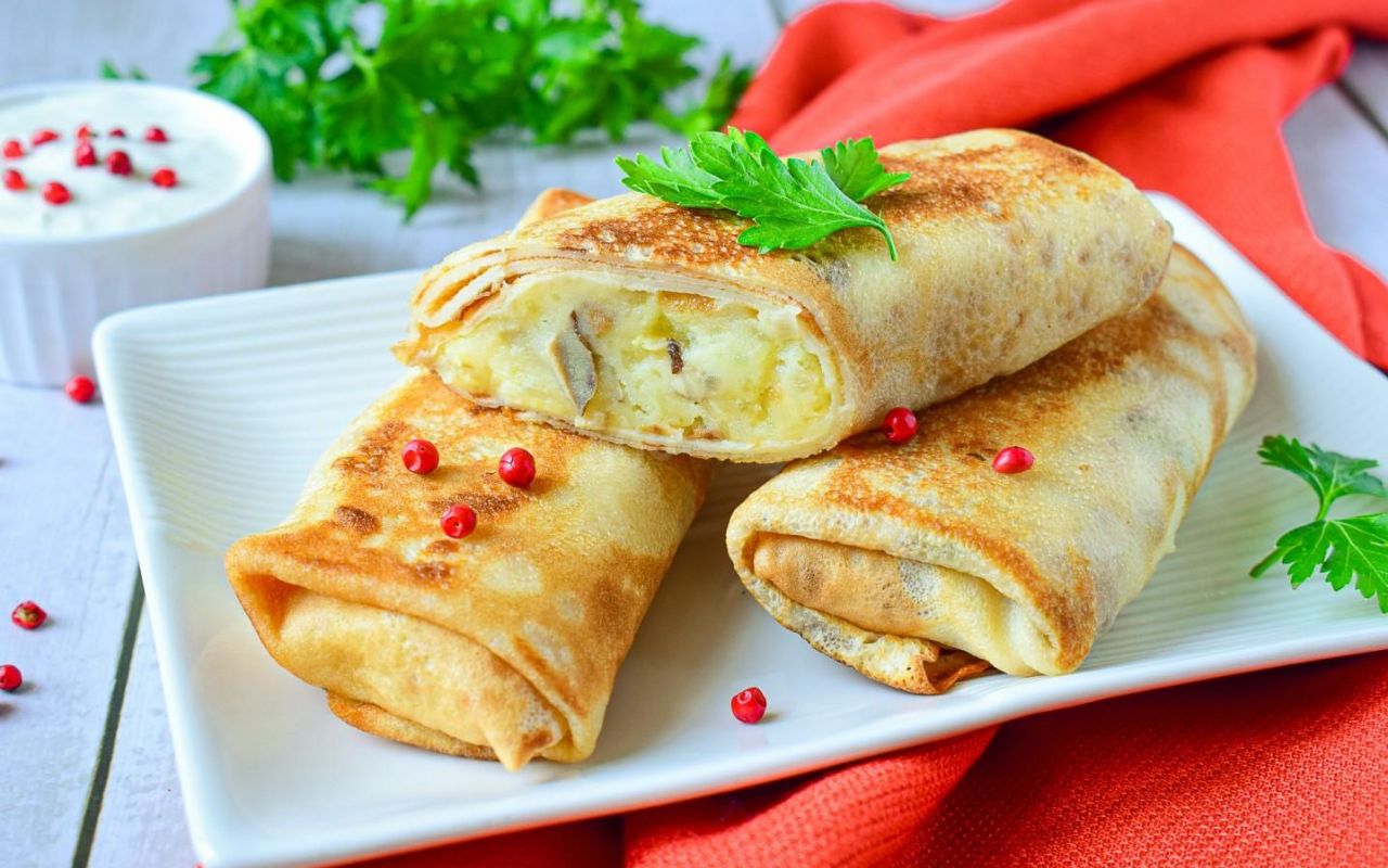 Fromage pour crêpes en 10 minutes. Recette universelle pour une garniture sucrée.