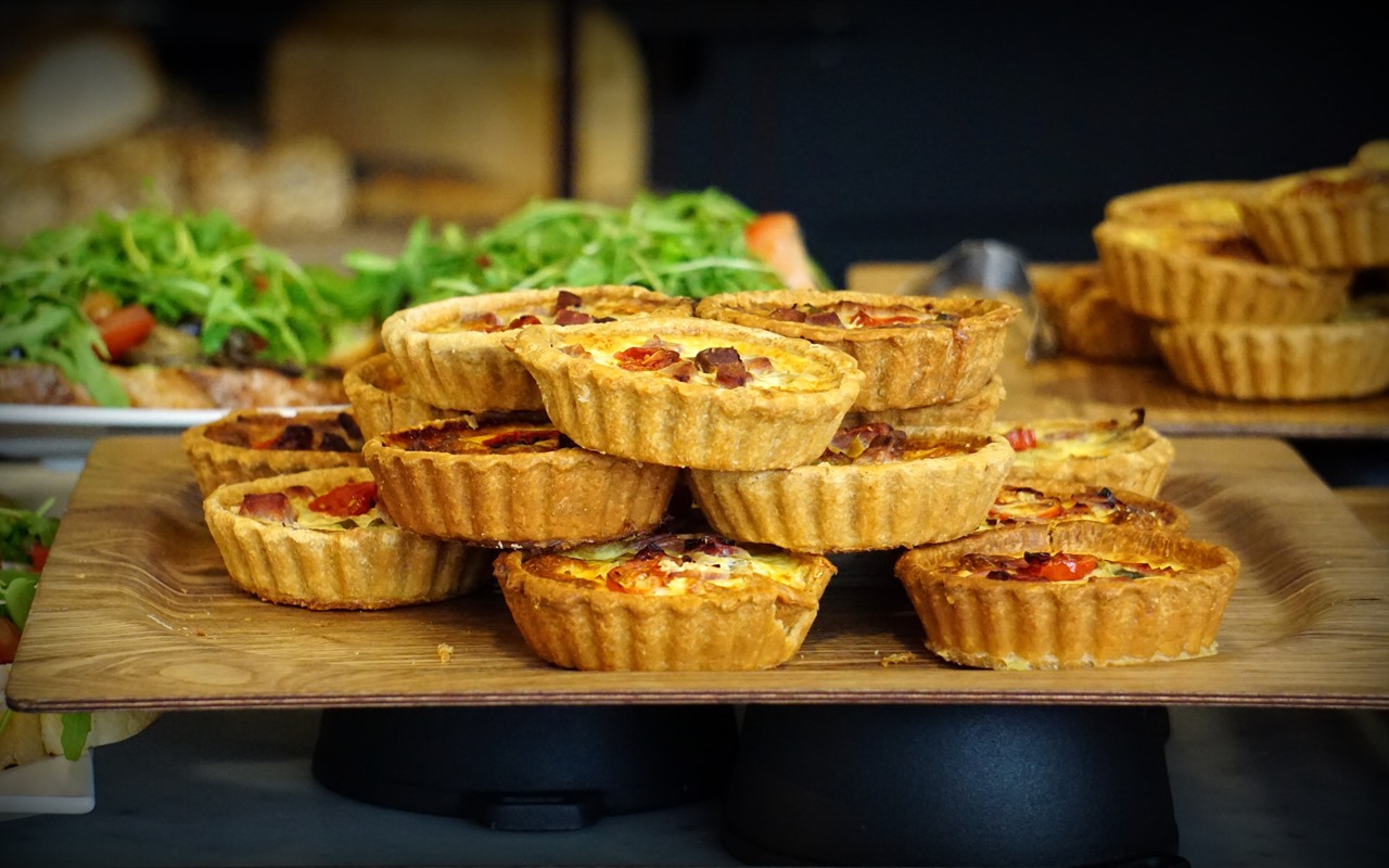 Une quiche colorée pour égayer le quotidien