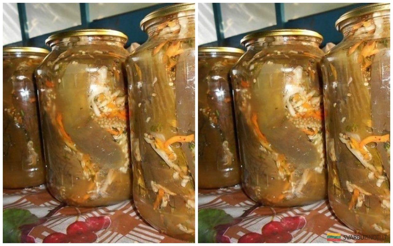 Les aubergines marinées à la française sont un hors-d'œuvre classique que tout le monde apprécie.